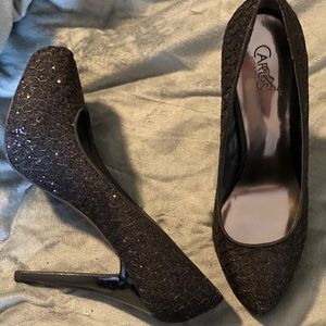 Sparkly Carlos Santana pumps